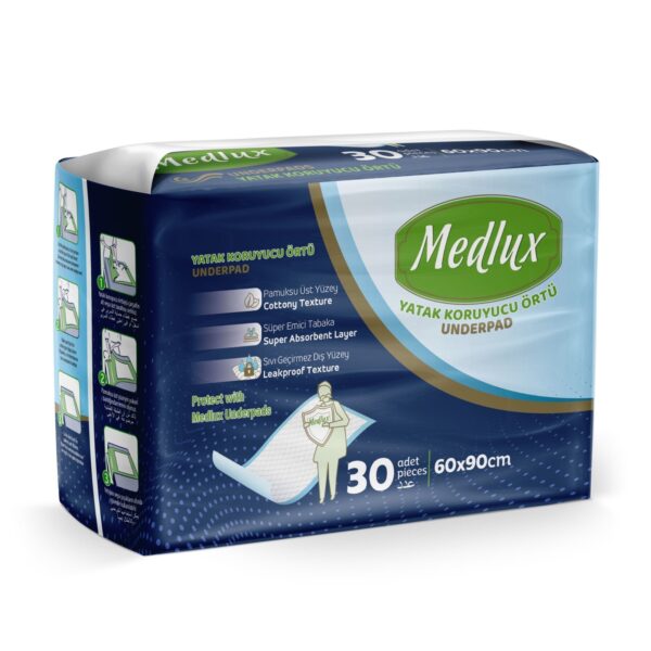 Medlux Adult Diapers Medium (Pack of 30)