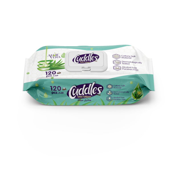 Cuddles Wet Wipes pack of (120)